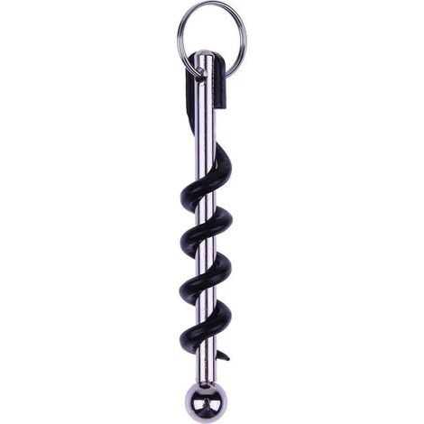 1 Ouvre-bouteille, tire-bouchon, outil porte-clés, compact, multifonctionnel, camping, survie (1/5)