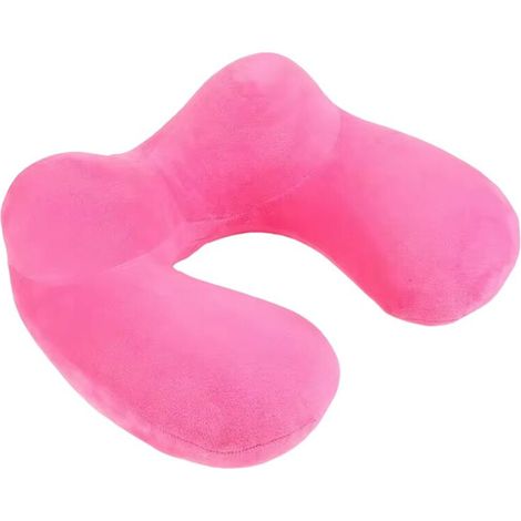 Cuscino gonfiabile a forma di U per la protezione della colonna cervicale, accessori, comodo cuscino per dormire A