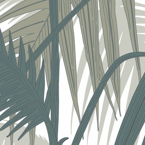 Carrelage tropical feuilles PALMIER5 BD 20x20 cm - 1,4m²
