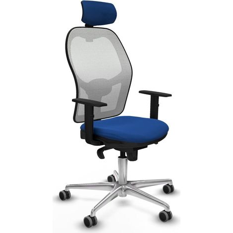 Piqueras y Crespo Jorquera Chaise de bureau bleu ergonomique