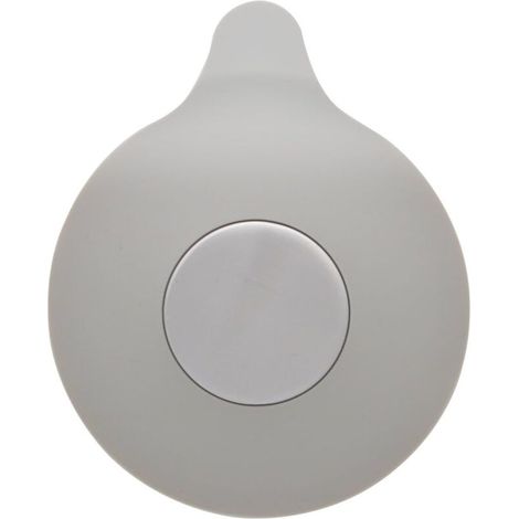 Bouchon Bain et évier Bouchon de Baignoire Silicone Ensemble de Vasque Bouchon d'eau en Caoutchouc Bouche d'aspiration pour Cuisines Salles de Bains Laveries Bouchon (Grey)/ (1/5)