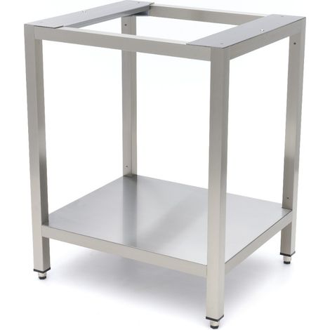 Table pour Four à Vapeur Combiné 4/6/10 x GN 1/1 - avec Étagère - Maxima