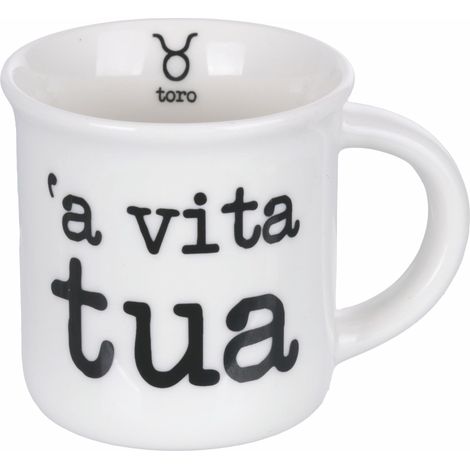 Tasse à café 90 ml en porcelaine, taureau, Signe du zodiaque Taureau (1/4)