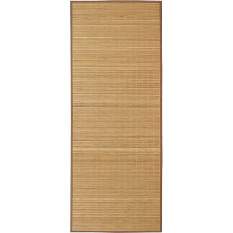 Maison Exclusive - Alfombra rectangular de bambú marrón 120 x 180 (1/5)