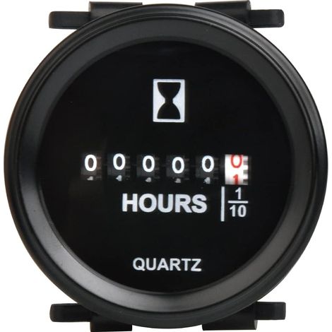 Rond Mécanique Jauge de Compteur d’Heures,Compteur Heure (1/5)
