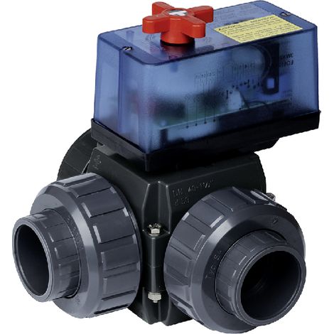 3-Wege Kugelhahn S4 SOLAR IND 12-24 V AC/DC 50-60hz Ø 50 mm