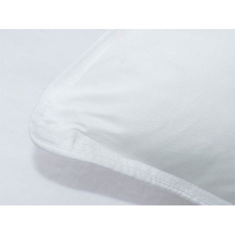 Guanciale memory foam mémofill 50 x 70 cm Percalle di Cotone 91 fili/cm² 750 g Bianco - AUXENCE (1/3)