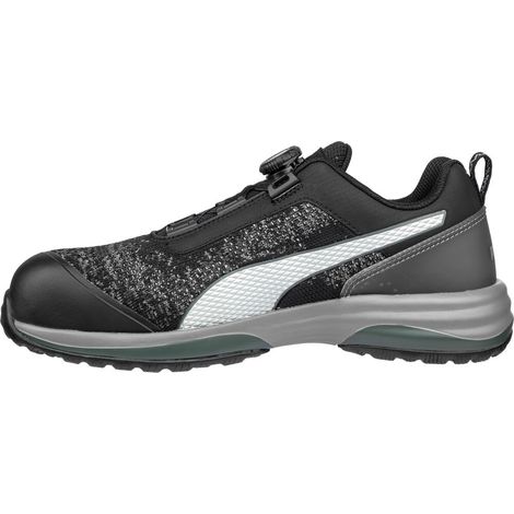 Puma CHARGE DISC Sicherheitsschuhe S1P ESD SRC schwarz 42 (1/5)