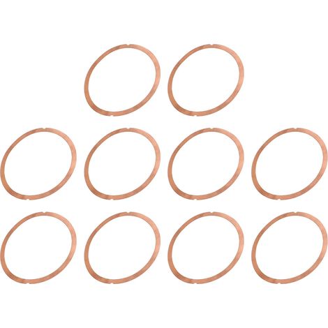 Kit de 10 joints de culasse en laiton pour groupe électrogène diesel refroidi par air 186F (1/5)