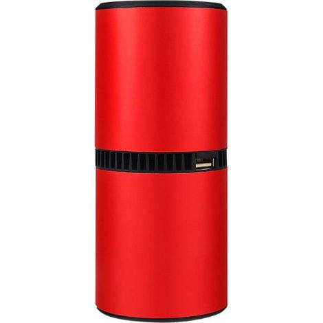 Purificateur d'air pour voiture à sept places ou espace dans un rayon de 10² rouge (1/5)