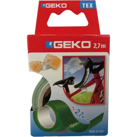 Cinta adhesiva de tela plastificada 19mmx2.7m Verde - Geko