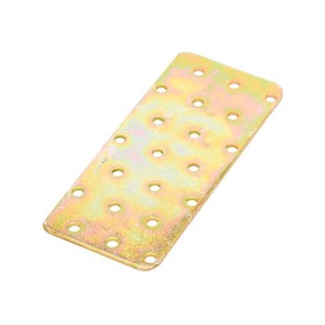 Piastrina Piana Forata Mm.100X40