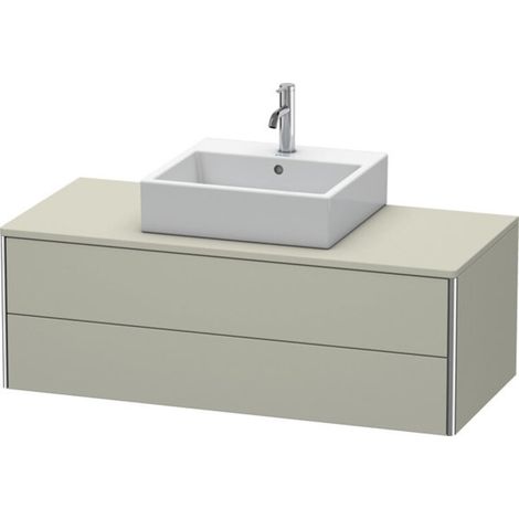 Meuble sous-lavabo Duravit XSquare 120,0 x 54,8 cm, 2 tiroirs, (1/2)