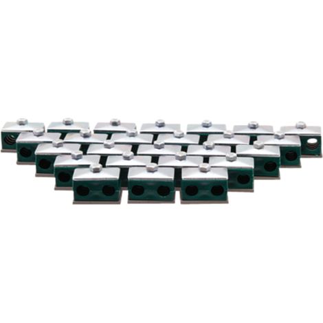 Morsetto idraulico per tubi RS D II fiØ16mm DIN 3015 690 (1/3)