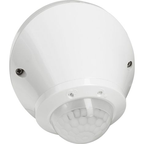 Legrand – Détecteur de mouvement autonome IP55 – Détection infrarouge 360° – Portée 8 à 12 m – Fixation murale ou plafond en saillie (1/7)