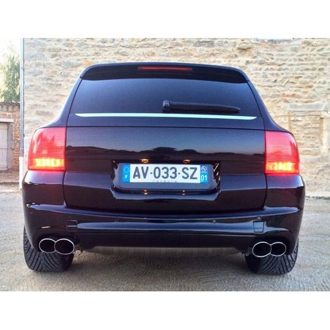 Porsche Cayenne I - profilo cromato per il lunotto posteriore (1/5)