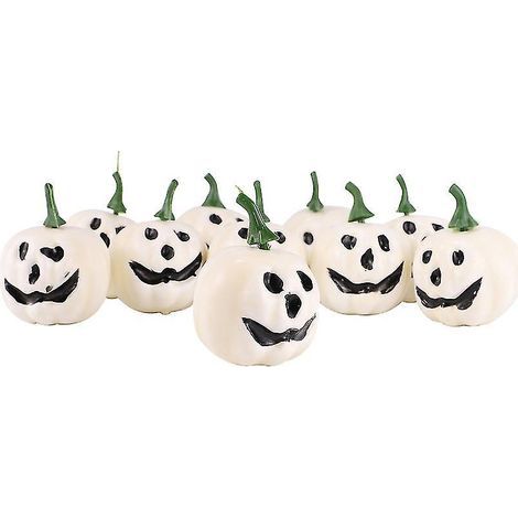 10 compositions florales en forme de citrouille pour décorations d'Halloween (1/3)
