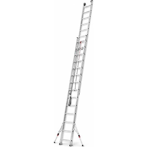 Escalera Doble de Extensión a Cuerda TR2C de 18 Peldaños