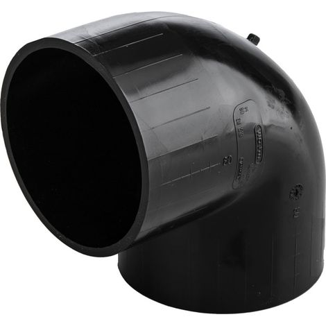 Curva 88° in polietilene nera diam. 40 mm - wavin