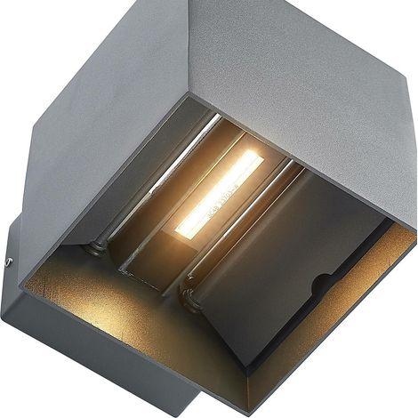 [NEUWERTIG] B-Ware Elc Esani Led Außen Wandleuchte Außenwandleuchte Wandleuchte Wandleuchte Anthrazi