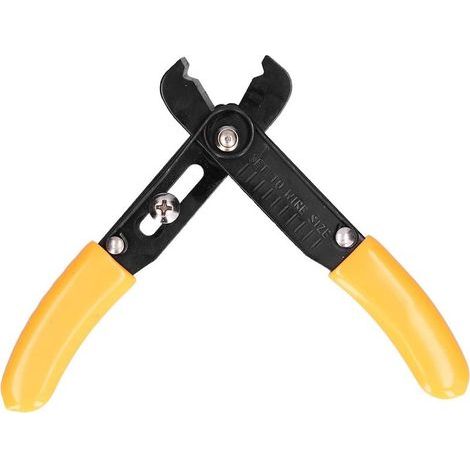 Pince à dénuder multifonction réglable, coupe-fil, coupe-fil multibrins, outil d'électricien professionnel, matériau métal et plastique (1/3)