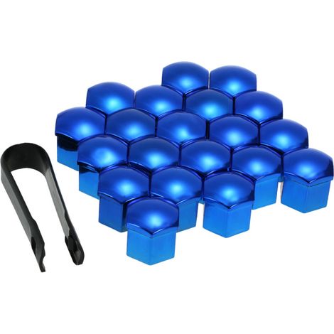 Packung mit 20 universellen 17-mm-Mutternabdeckungen, Schraubenschutz (1/5)