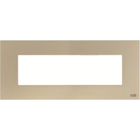 Zenit Plaque 7-modules - Champagne 2CLA277710N1902 ABB N2777.1CV