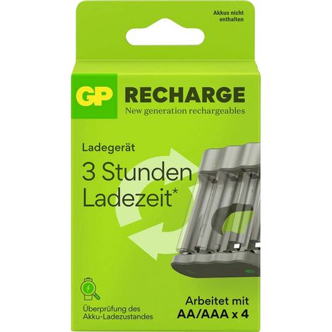 GP Akku Ladegerät USB Caricabatterie universale Stilo (AA), Ministilo (AAA) (1/5)