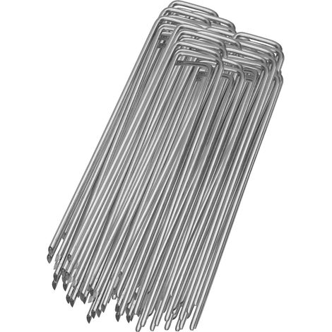 Wolketon 150er Erdanker Heringe Verzinkt 15x2.5cm Bodenanker Erdnagel Heringe Erdnägel