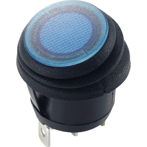 TRU COMPONENTS 1587922 Wippschalter TC-R13-112B8W 12 V/DC 20 A 1 x Aus/Ein IP65 rastend 1 St.