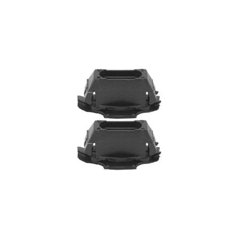 Satz mit 2 Kunststoff-Kühlergrillclips für die vordere Stoßstange, LR018173, für Land Rover Range Rover Evoque