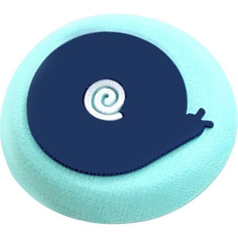 Cale-porte Pare-choc Adhésif en PVC Design Escargot pour Protéger Mur et Porte - Pack 1 (1/5)