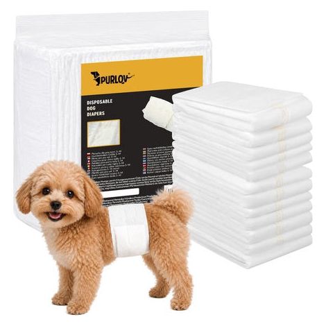 Hundewindeln SM, saugfähig, 12er-Pack, 30–46 cm (1/5)