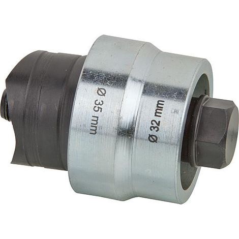 Emporte piece double pour robinet 32+35 mm