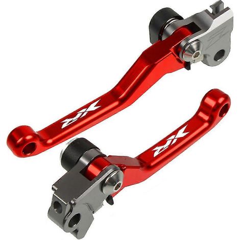 Accessoires pour motos Honda XR230, XR250 et XR400 : leviers de frein et d'embrayage, poignées. Modèles : XR 230, 250 et 400 Motard (2005-2012) XR230 Motard (2005-2012). (1/5)