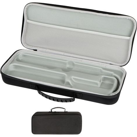 Borsa da viaggio compatibile con Dyson Airstrait HT01, custodia portatile impermeabile, custodia rigida antiurto per piastra Airstrait, borsa protettiva per asciugacapelli e accessori