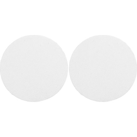 2 Pièces Diffuseur de Lumière Rond Accessoire Pratique et Élégant en Tissu Blanc pour Protéger les Yeux des Irritations pour Lampe de Table (1/5)