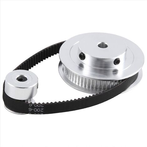 GT2 Zahnriemenscheibe, 60 Zähne, 20 Zähne, 5 mm Untersetzung, 1:3 Riemenbreite 6 mm, für 3D-Druckerzubehör (1/5)