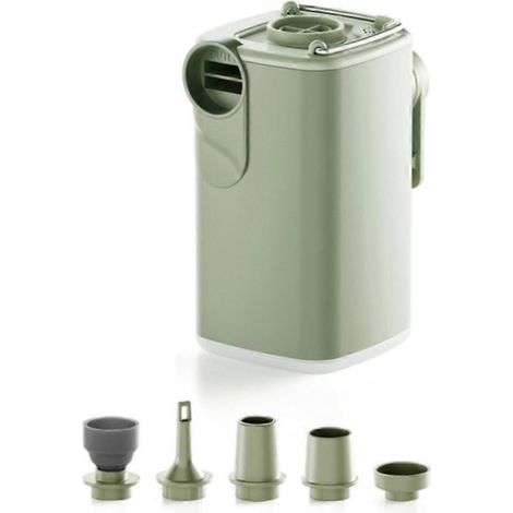 Elektrische Luftpumpe zum schnellen Aufblasen und Ablassen der Luft von Vakuumsäcken, Bojen, Luftmatratzen und Kissen. Für den Haus- und Außenbereich. Umweltfreundlich. (1/5)
