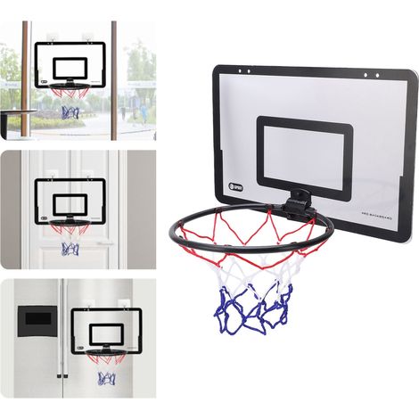 Panier de Basket Murale sans Perçage - Set de Basket d'Intérieur pour Amateurs de Basketball