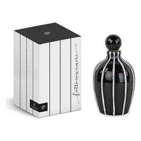 Cupido&Co. Oliera 400 Ml D 95 Mm H 165 Mm Nera Bianco con Scatola