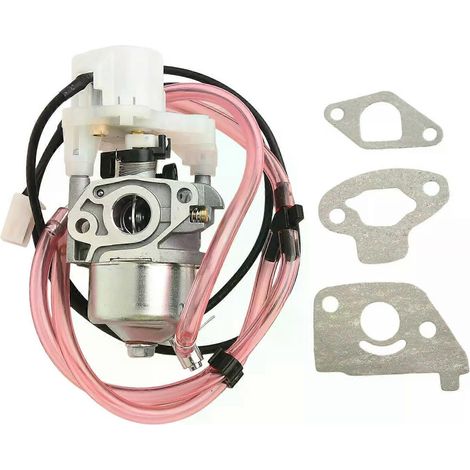 Pour carburateur des générateurs Kipor IG2000, IG2000S, GS2000 et KGE2000TI (référence KG105-10000) : remplace le carburateur avec joint (référence JXLGV). (1/4)