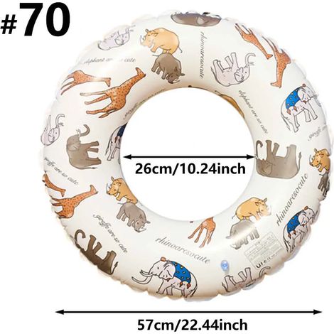 (70) Bouées gonflables pour piscine, jolies bouées, jouets aquatiques pour fête sur la plage (1/5)
