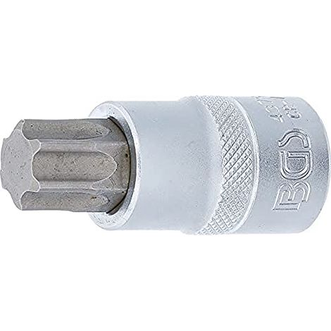 BGS Bit-Einsatz Antrieb Innenvierkant 12,5 mm (1/2") T-Profil (per Torx) T70 - 4379 (1/3)