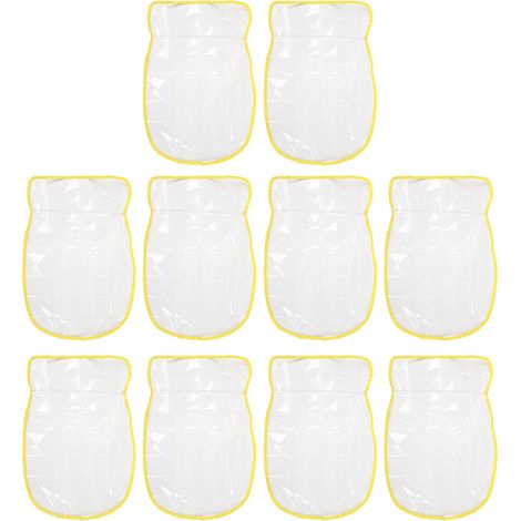 Lot de 10 housses transparentes anti-coups pour siège auto, protection enfant bébé, nettoyage facile pour voiture SUV (1/5)