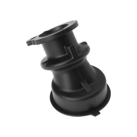 Collecteur de gorge incurvé pour tronçonneuse compatible avec Stihl MS 192 T MS192T (1/5)