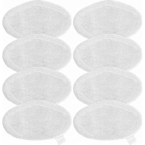 8Pièces Lingettes pour polti vaporetto sv440Serpillere Remplacement, Vadrouilles de Rechange Lavables (1/5)