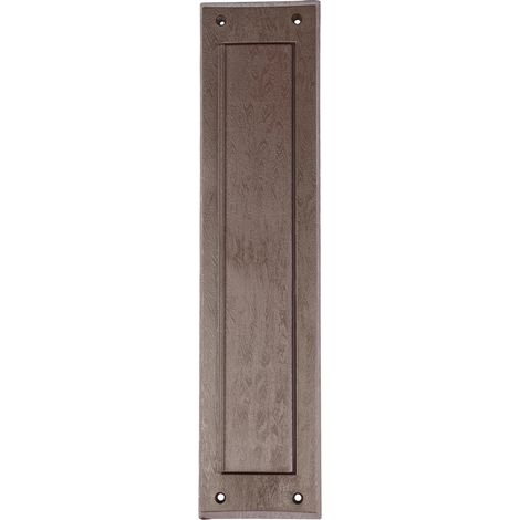 RENZ Entrée de courrier - PVC brun - largeur 34 cm (1/3)
