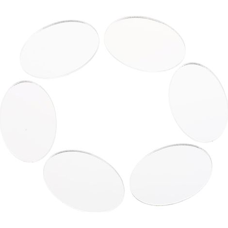 Lot De 3 Miroirs en Acrylique pour Décoration Murale Miroirs De Salon Artistiques Modernes 30 Pièces X 3 (1/5)