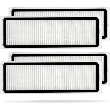 Filtres pour aspirateur robot - MICH - 4 pièces - Lavables - Compatibles Dreame D10 Plus - HEPA haute efficacité (1/5)